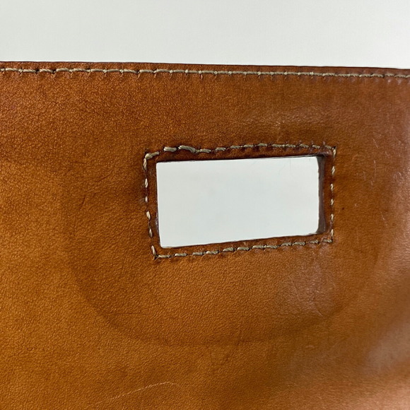 Celine Macadam Pattern 2WAY Canvas Shoulder Handbag Brown - Picture 6 of 7